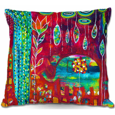  Couch Elephants Eden Square Pillow Cover & Insert