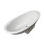 Suave 7.12'' L Freestanding Soaking Bathtub