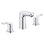 BauLoop Widespread Bathroom Faucet with Drain Assembly