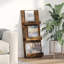 Wood Free Standing Magazine Rack-338352445