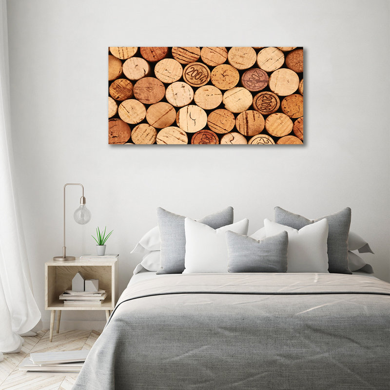 Corks Of Wine - Wrapped Canvas Print