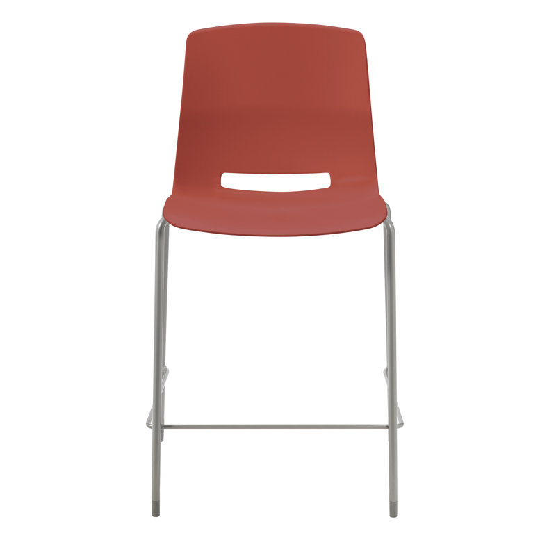 Tabouret de bar Wille Lola, Rouge Peri, Tabouret de comptoir (assise de 25 po de hauteur)