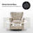 Darnelle Transitional Upholstered Swivel Rocker Armchair-705146288