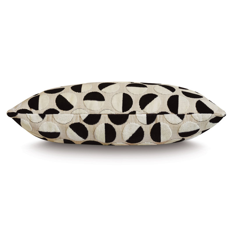 Boutique Pixie Decorative Pillow, Black, Rectangle 13"H x 22"W