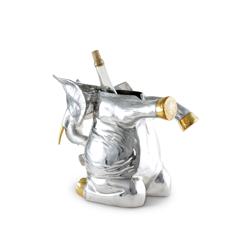 Elephant Aluminum Ice Bucket