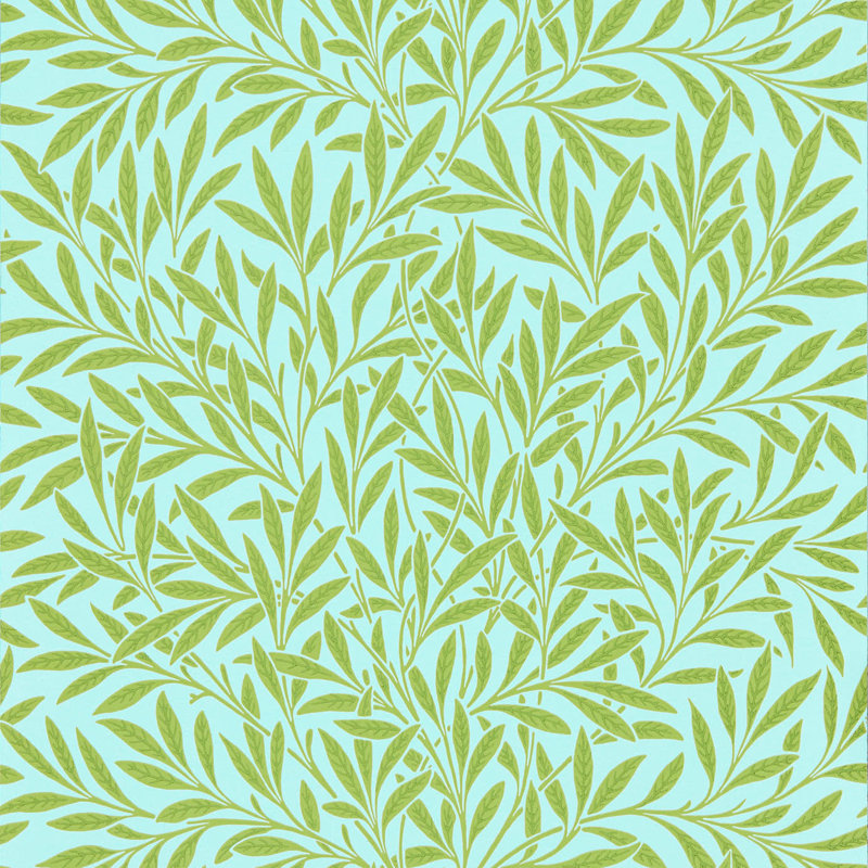 Willow 10.05m x 52cm Matte Wallpaper Roll, Blue