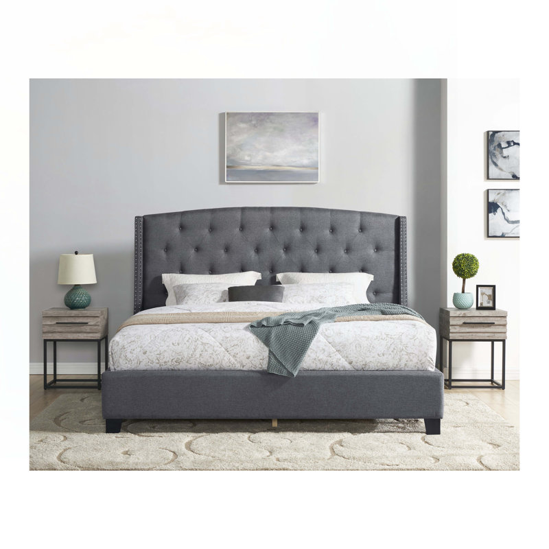 Odeen 3-Piece Bedroom Set, Gray/Gray Incorrect, Queen