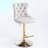 Stormstown Swivel Upholstered Adjustable Height Counter Stool with Metal Frame-1350571933-1350571932