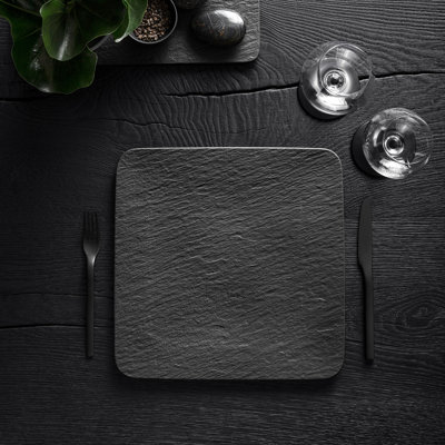 Assiette carrée 12,75 po Villeroy & Boch