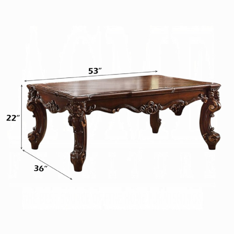 Table basse Vendome II, Cuivre antique / or