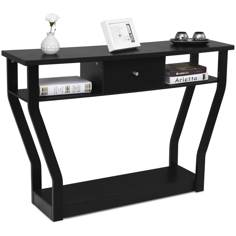 Holda 47'' Console Table, Black