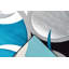 Tapis gris / turquoise à motif abstrait Mccampbell-31653877