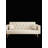 71 inch convertible love seat sofa, American retro beige velvet, suitable for small living room, bedroom, office-868576201