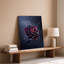 Reproduction d'art sur toile, "Une fleur vibrante au design complexe avec des pétales superposés"-426272907