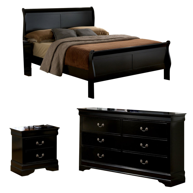 Ensemble de chambre configurable avec lit-bateau Alvarez