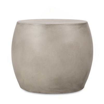 Outdoor Lightweight Concrete Side Table