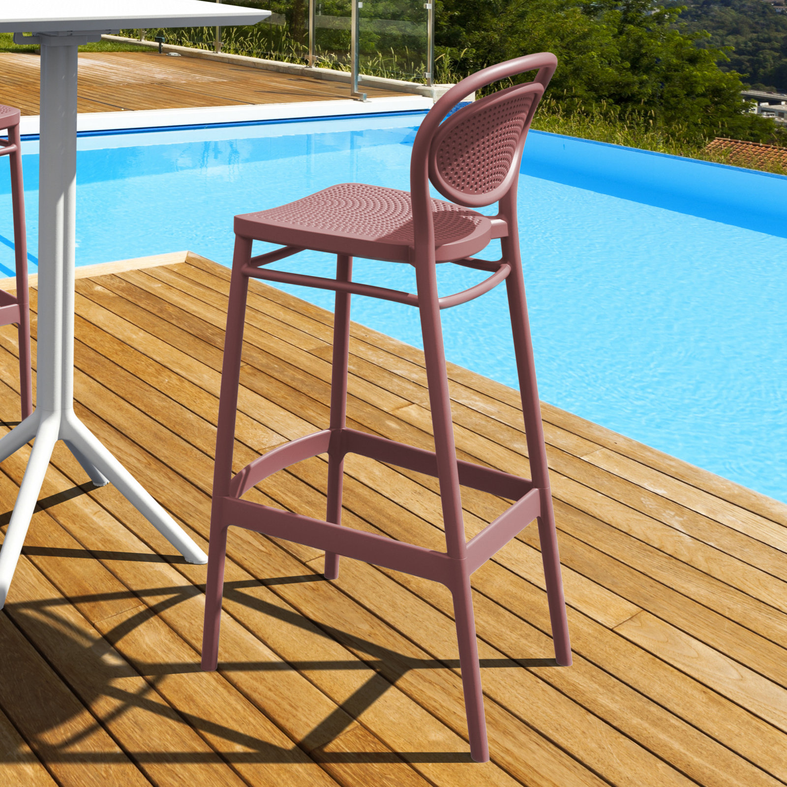 Marsala, Bar Stool (29.5" Seat Height)