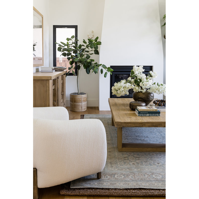 Wool Oriental Area Rug in Gray, Runner 2'6" x 9'