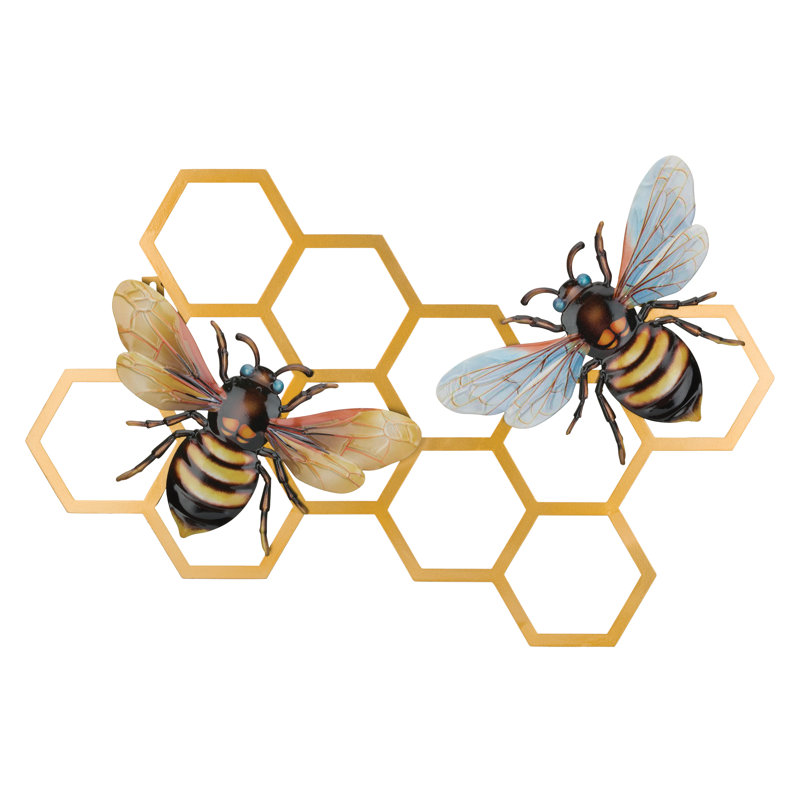 Luster Bee Wall Decor, One Bee