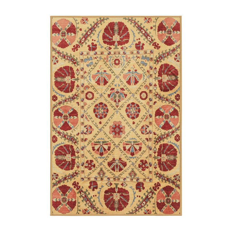 Tapis abstrait moderne 3800, Rectangle 4 pi x 6 pi