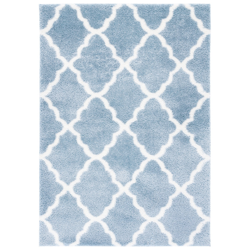 Tahoe Shag Performance Geometric Rug, Rectangle 6'7" x 8'7"
