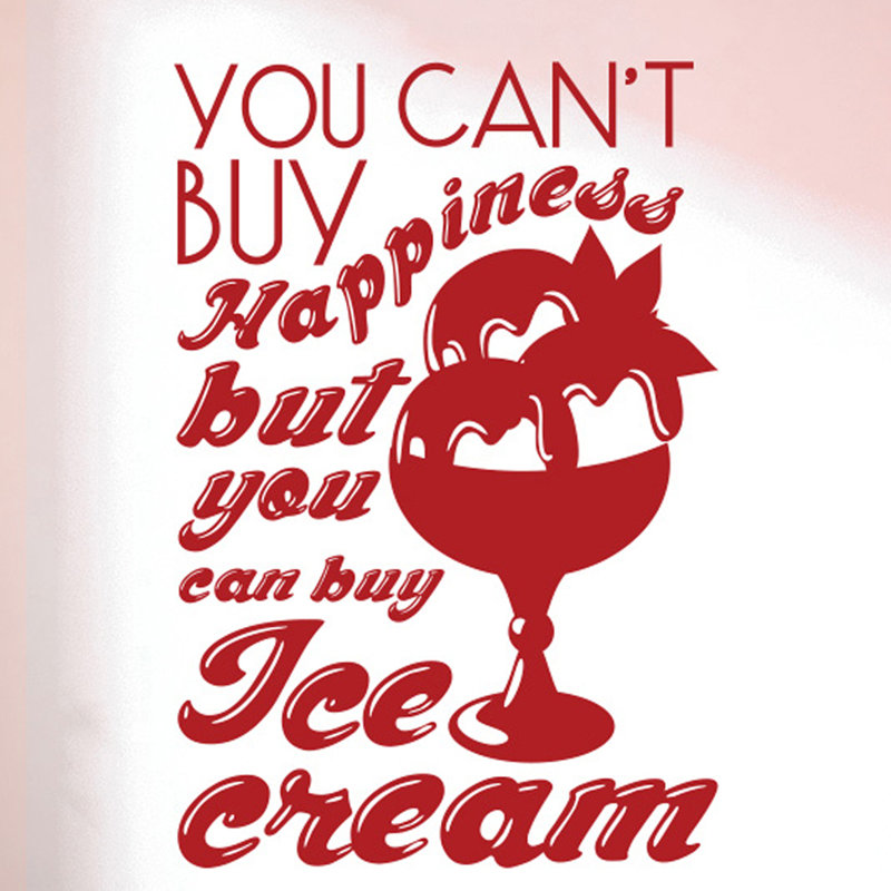 Wall Decal, Dark Red