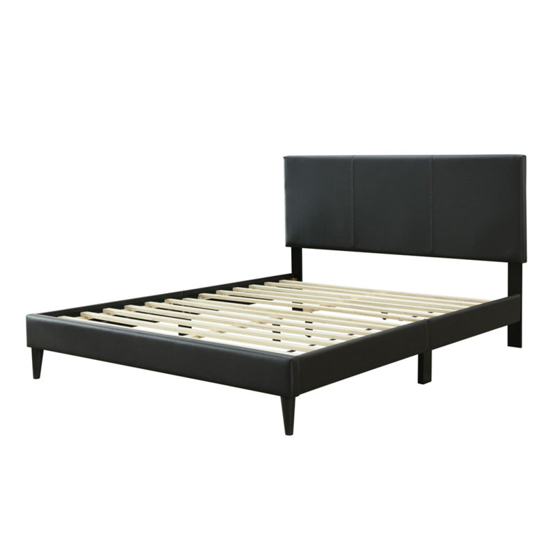 Amarveer Low Profile Bed W/USB