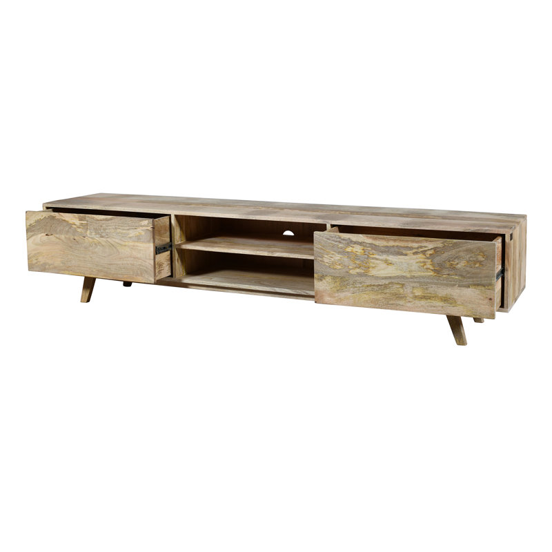 Crowell TV Stand for TVs up to 85", Natural