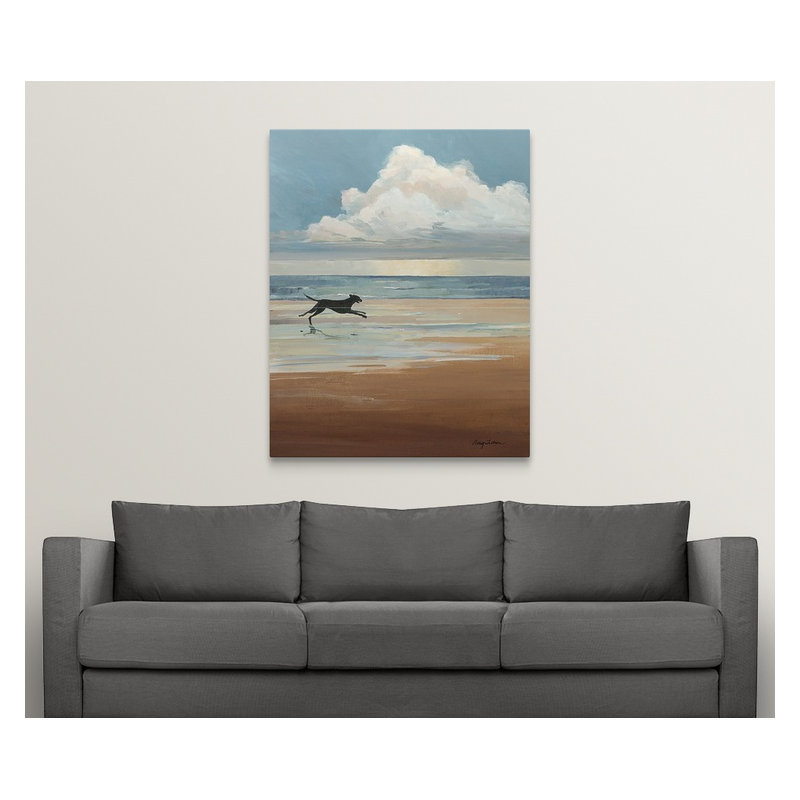 «Low Tide» Butters, reproduction d'art, H 30 po x l 24 po x P 1,5 po, Toile