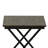 Modern Brown 18.5" Square Side Table with Compact Versatile Design-911607986