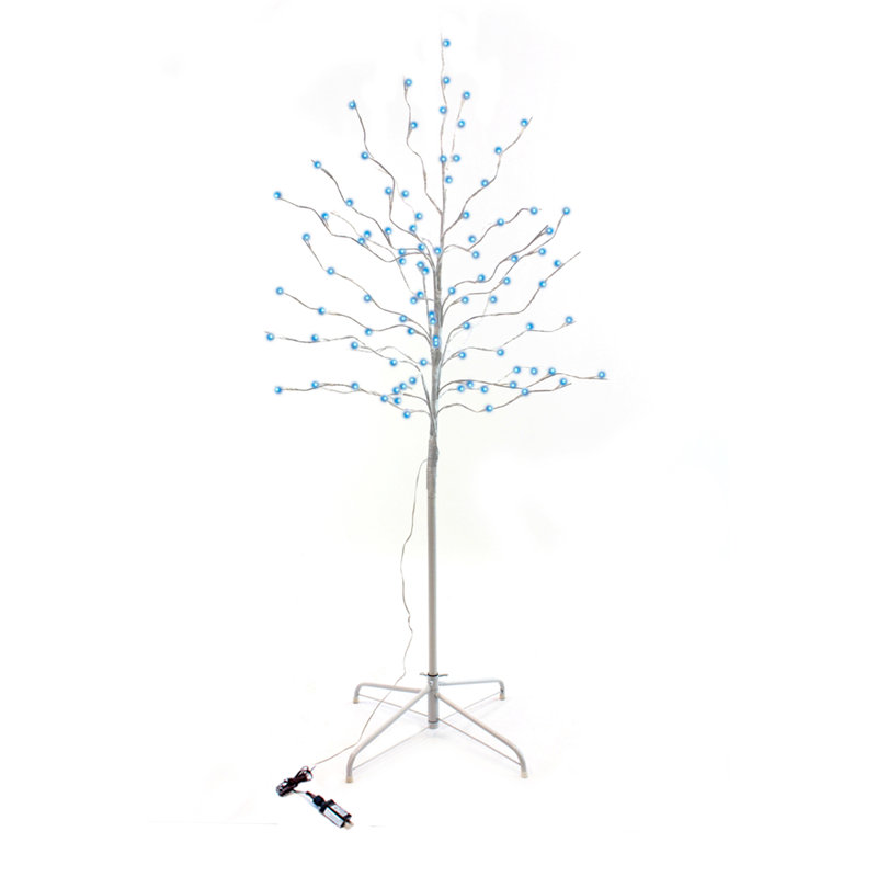 Gumball avec arbres et branches éclairés