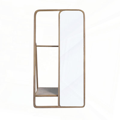 Clothes Hanger With Mirror