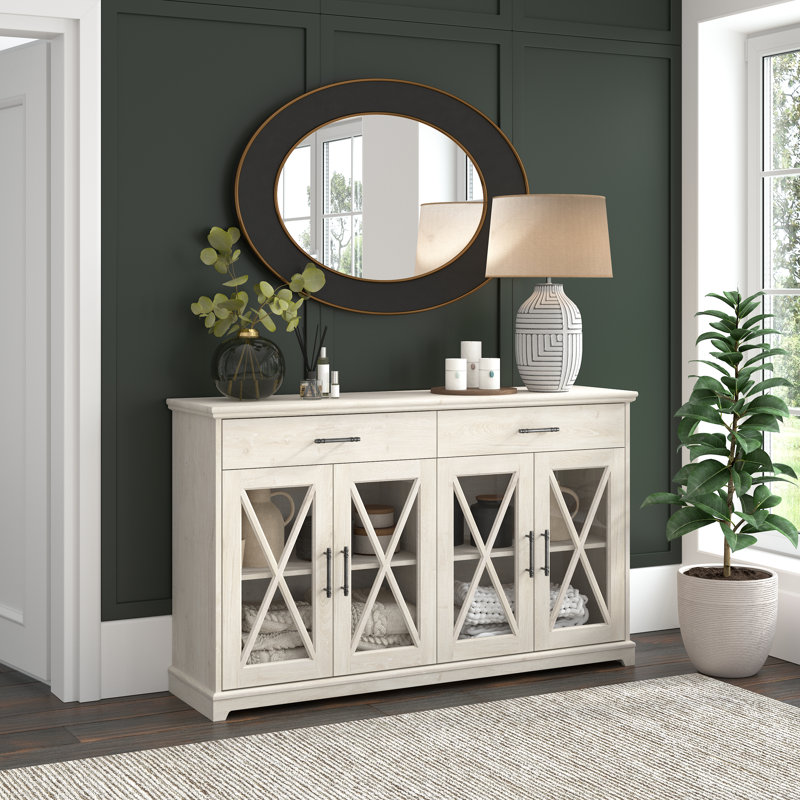Cokato 60" W 2-Drawer Storage Cabinet