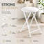 Upholstered Counter Stool with Metal Frame-1948068319