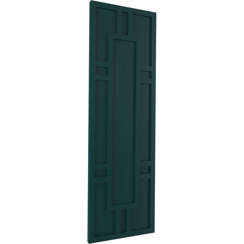 Volets en PVC True Fit Hastings, Vert thermique, 18", 37"