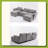 U Shaped Modular Sectional Sofa,Storage Console  Wireless Charging,2 Cup Holders,Bluetooth Speakers-875159753