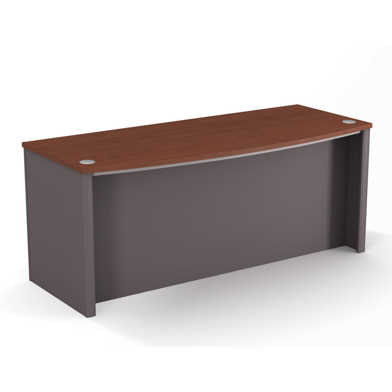 Aurea Desk Shell, Bordeaux/Slate