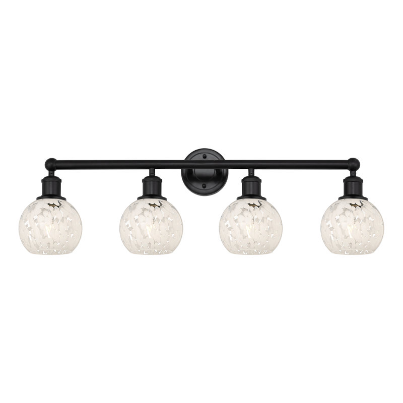 Beppino 4 - Light Dimmable Vanity Light, Matte Black