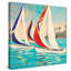 «Sunset Sails II», reproduction de peinture acrylique-31475694-31937961
