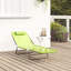 vidaXL Folding Sun Lounger Folding Textilene Outdoor Chair Garden Recliner-1555197488