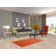 Tapis orange moderne orange Gabbeh 3 x 5