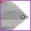 Tapisserie murale gris à motif de chevrons gris - Décoration murale à chevrons-1279055784