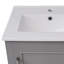 Petit meuble-lavabo moderne avec lavabo en céramique-579109382