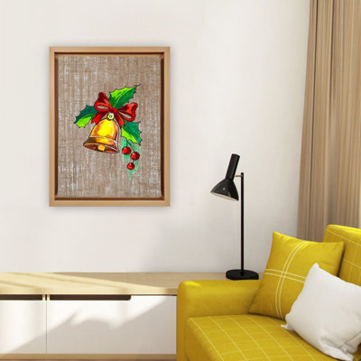 Peinture décorative sur toile encadrée