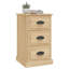 Curci 39cm W Particle Board / Chipboard Bedside Table-2008444579
