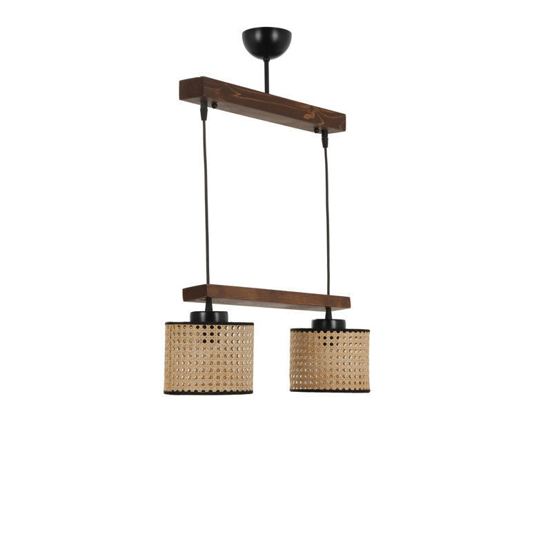 Josseline 2 - Light Kitchen Island Pendant, Brown