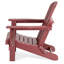 Chaise Adirondack pliante en plastique Hyginos-833321435