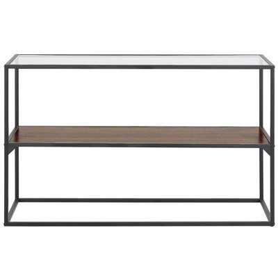 Dedrik 122cm Glass Top Console Table