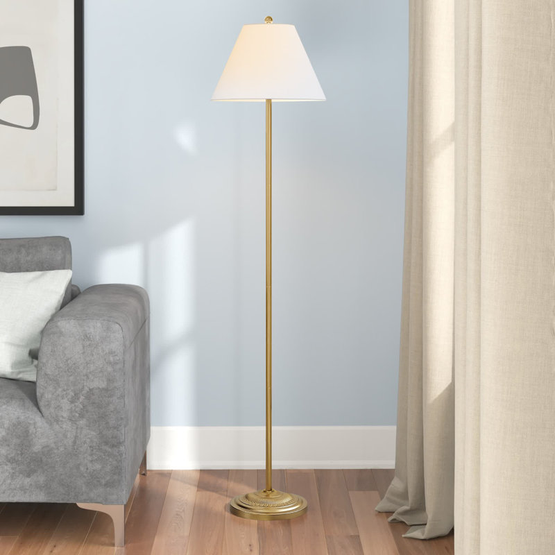 Anjelita 68'' Traditional Floor Lamp, Gold