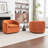 Odey 33.5'' Wide Swivel Barrel Chair-510832150